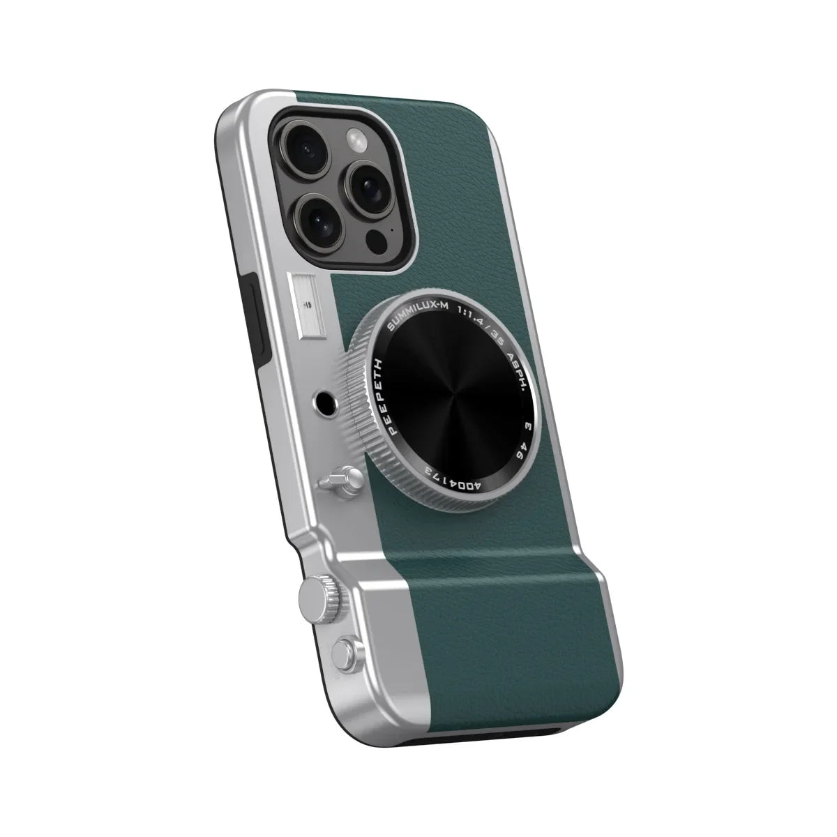 Integrated camera phone case