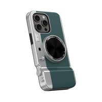 Integrated camera phone case