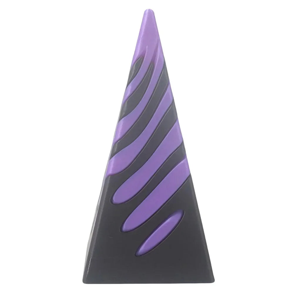 3D Printed Spiral Cone Pyramid Toy