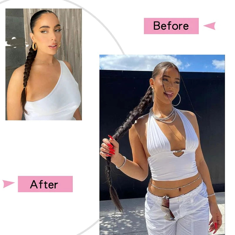winter hair braid Extension
