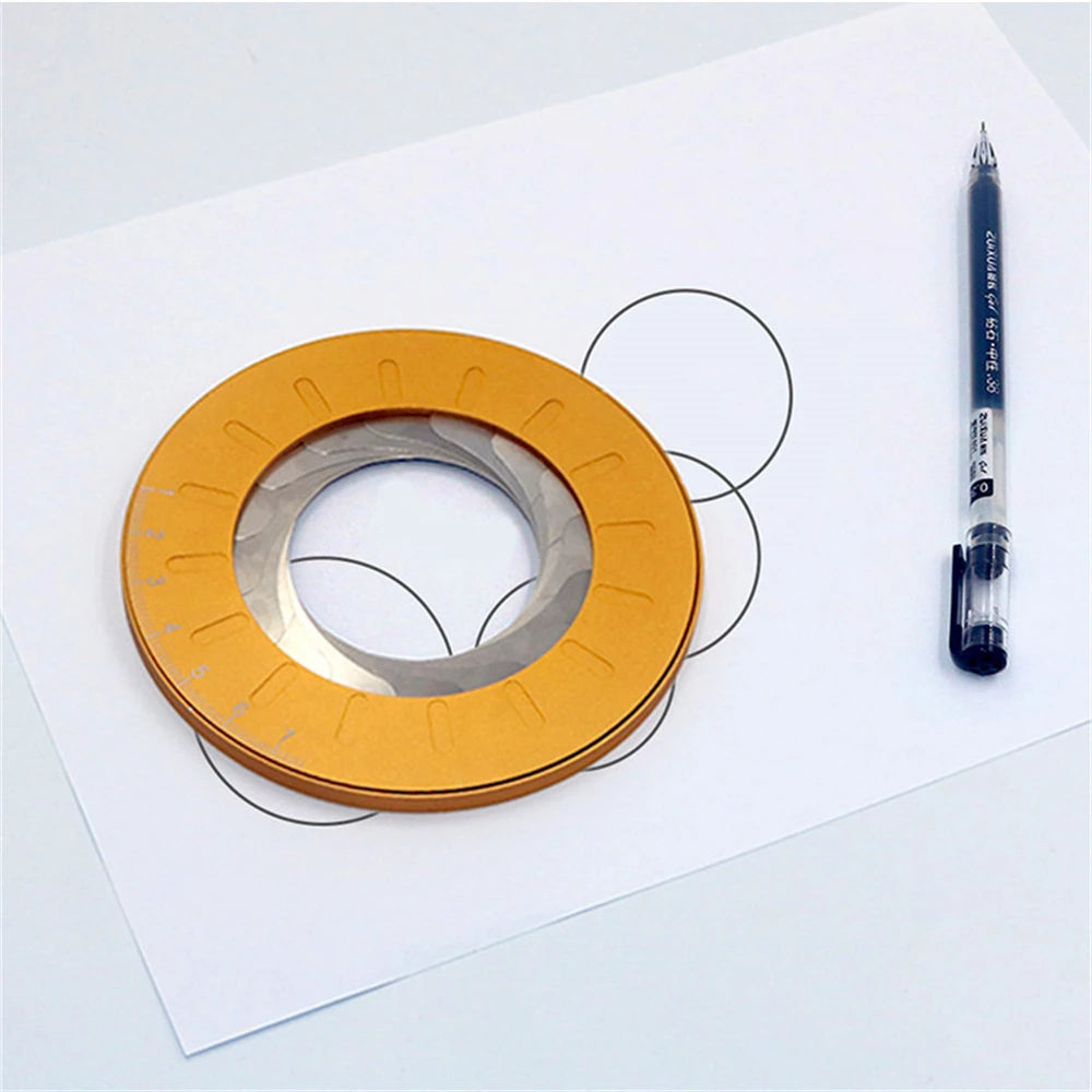 Measuring Round Compass Stretch Ruler