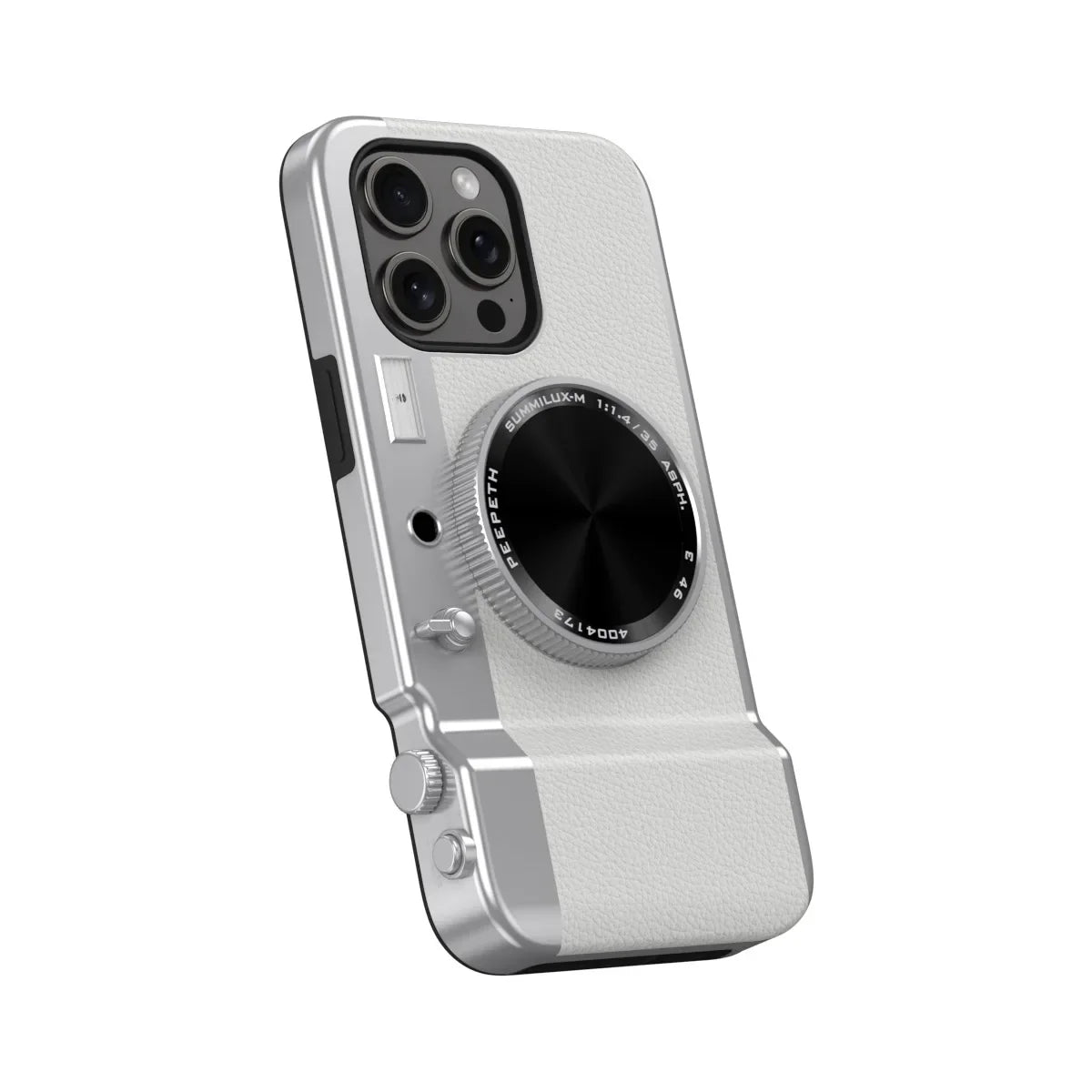 Integrated camera phone case