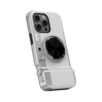 Integrated camera phone case