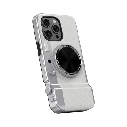 Integrated camera phone case