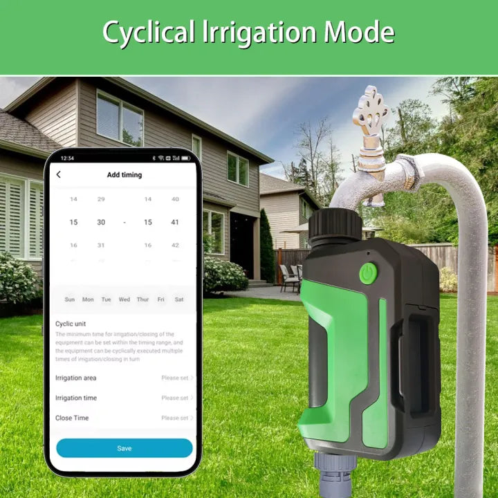 Wifi Smart Sprinkler Timer Garden Hose Watering System