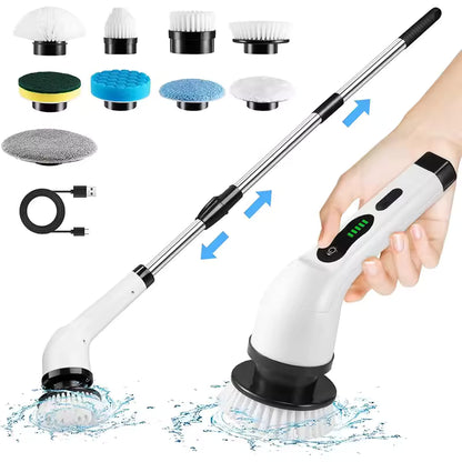 TurboClean™ 9-in-1 Electric Cleaning Brush