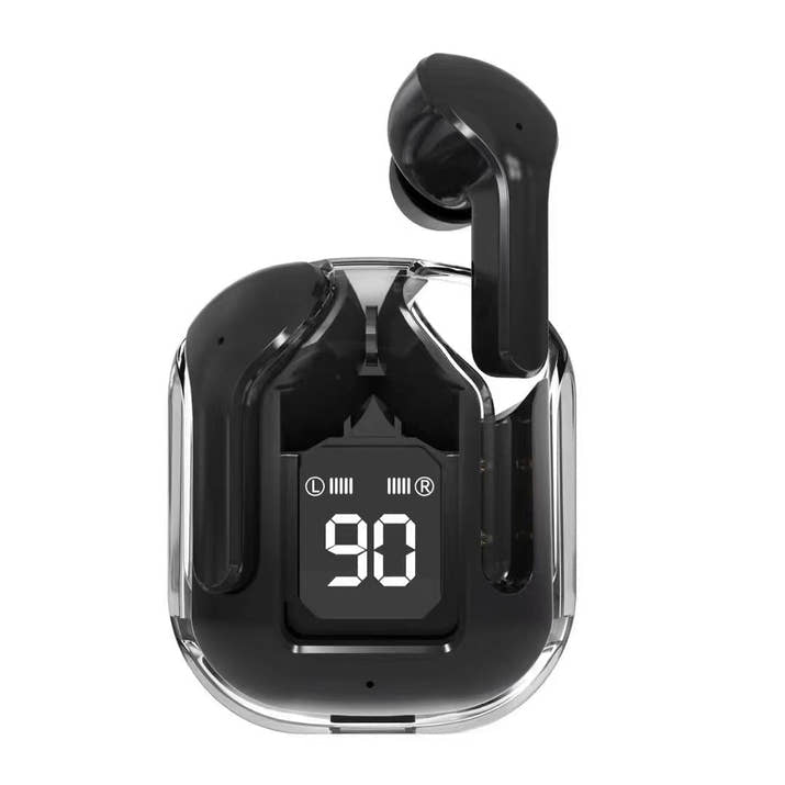 CrystalPods™ - Bluetooth Headphones Crystal Earbuds (Works with iPhone & Android)