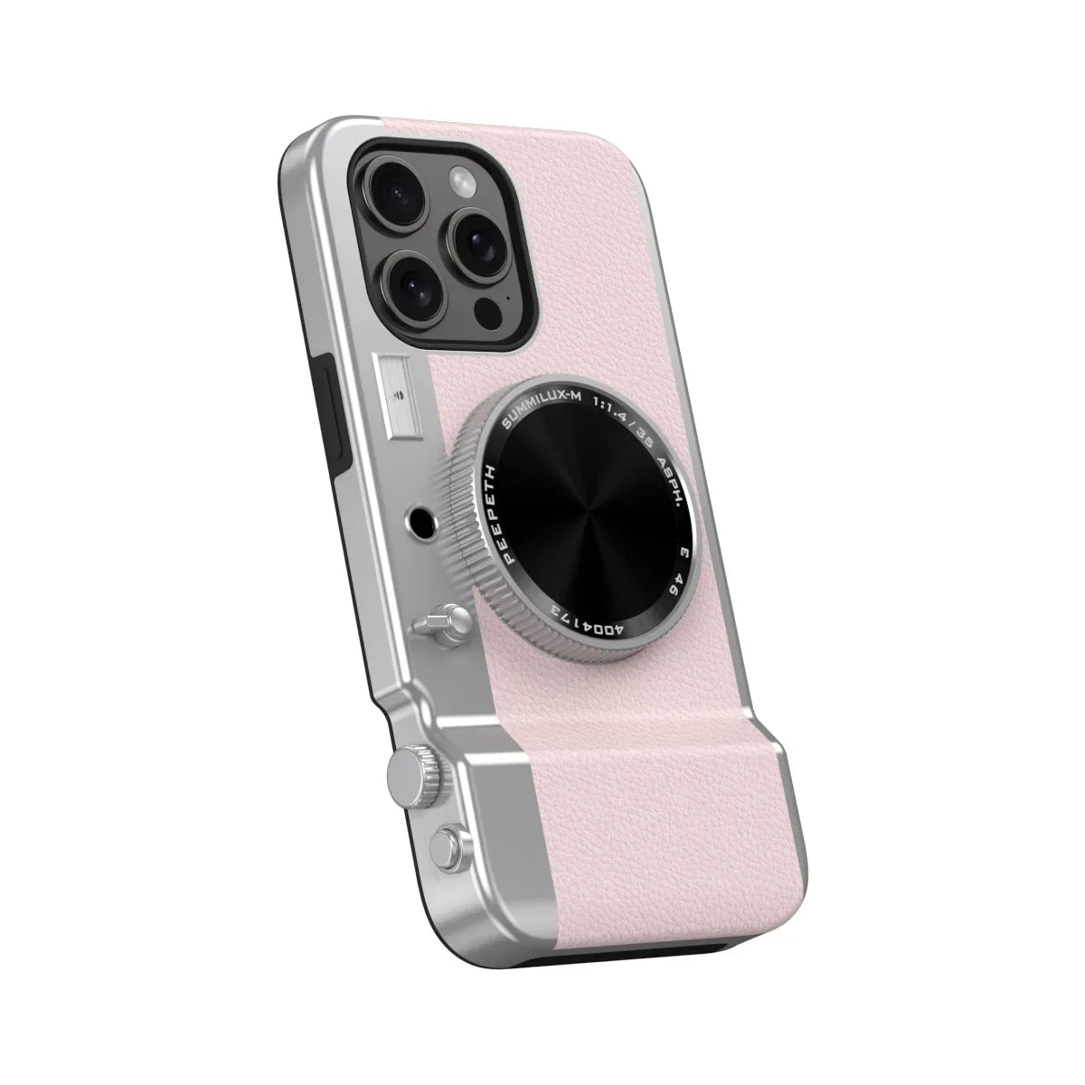 Integrated camera phone case