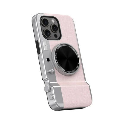 Integrated camera phone case