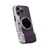 Integrated camera phone case
