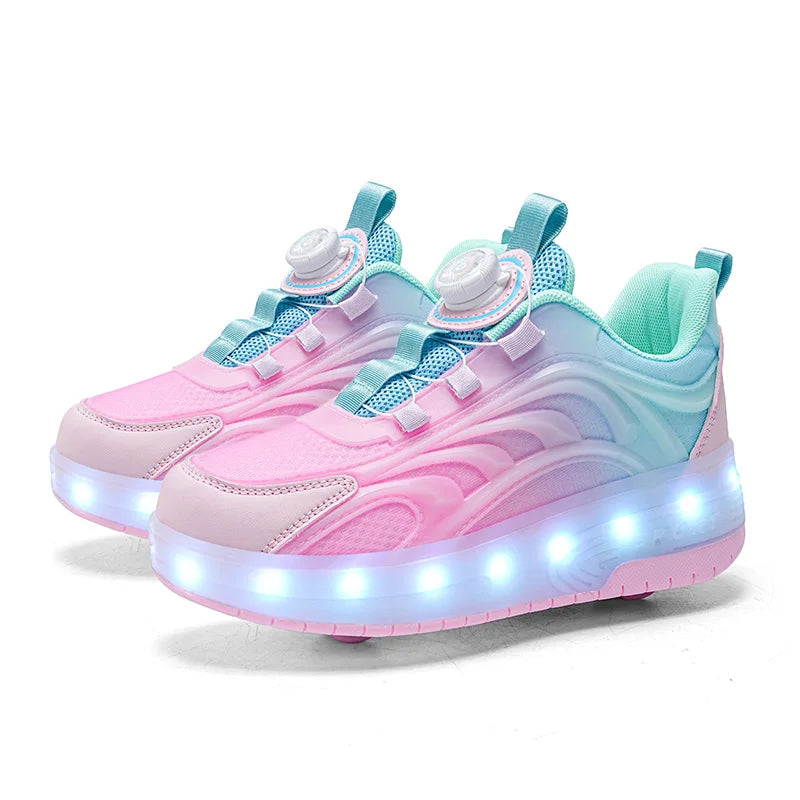 Led Light Roller Skate Shoes
