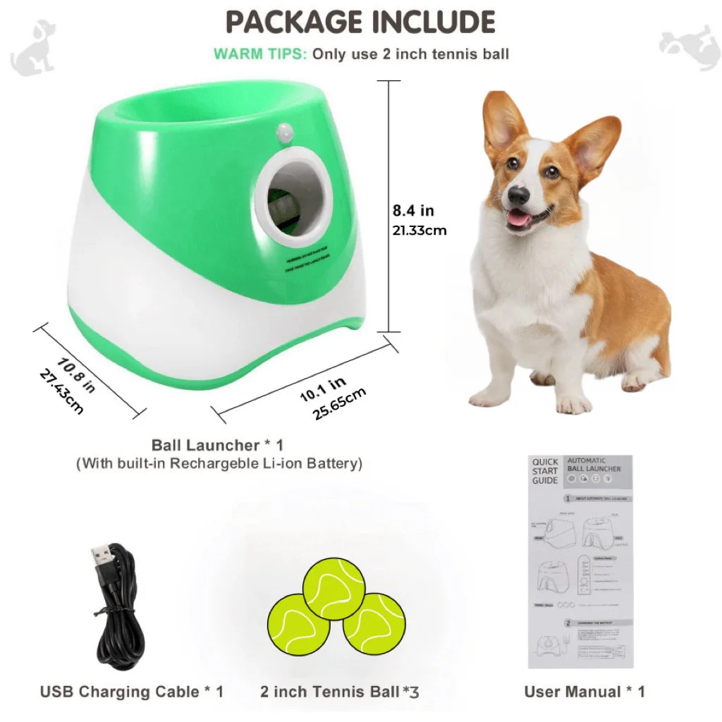 🎾 Ball Launcher Automatic Dogs