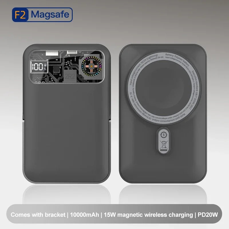 Magnetic Power Bank Portable With Frame For iPhone