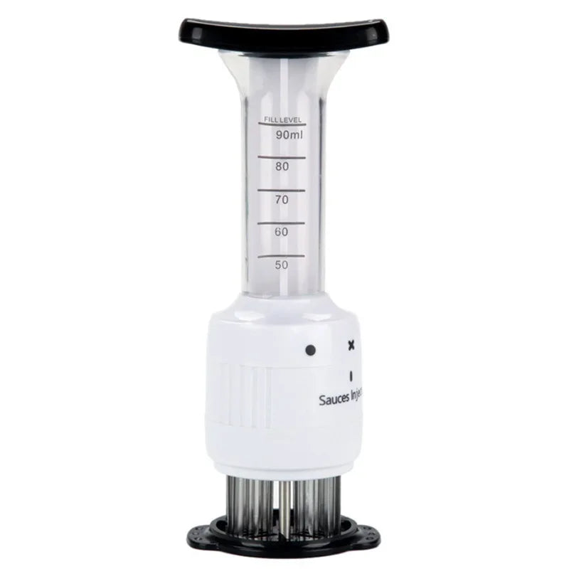 2 In 1 Meat Tenderizer Marinade Injector Barbecue Seasoning Sauce Injectors