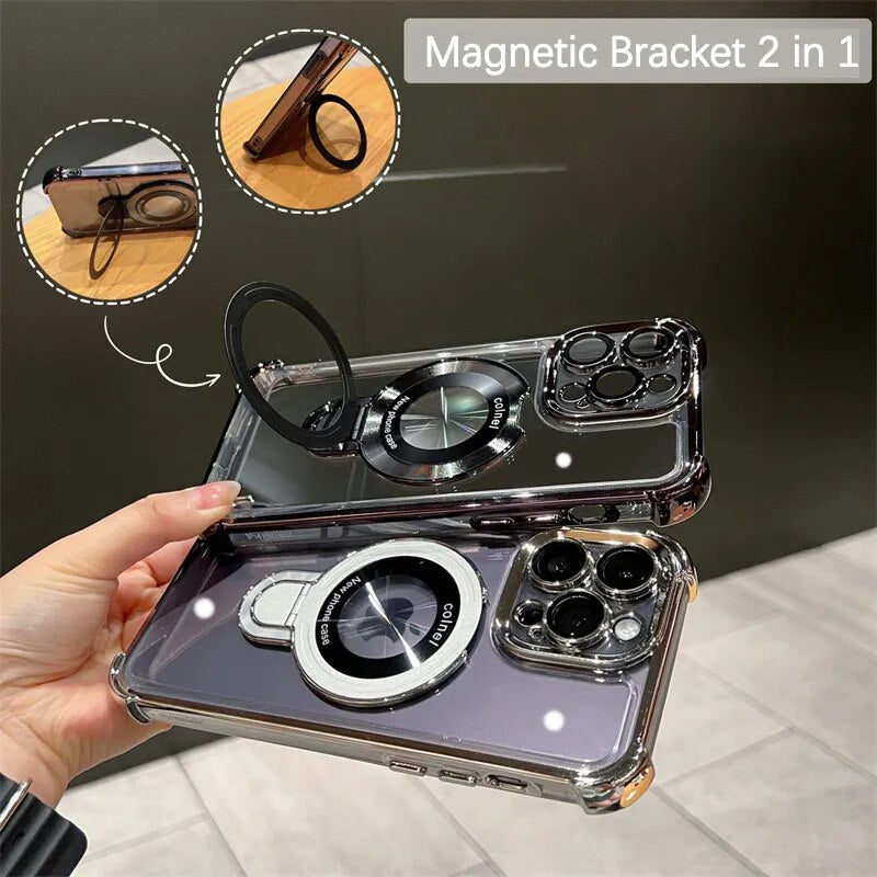 Magnetic Bracket For Stand Case For Iphone