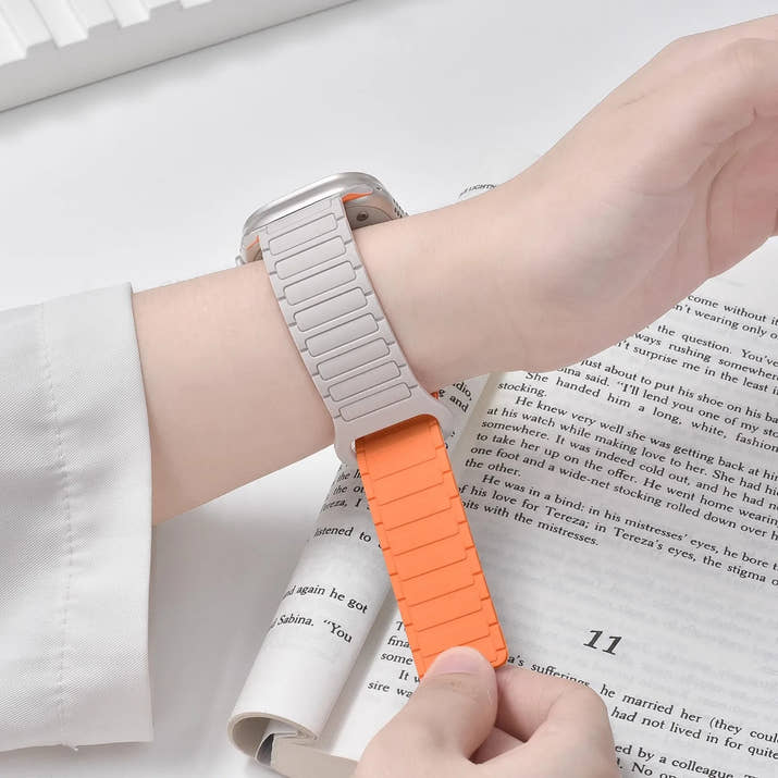 Magnetic Silicone Strap For Apple Watch