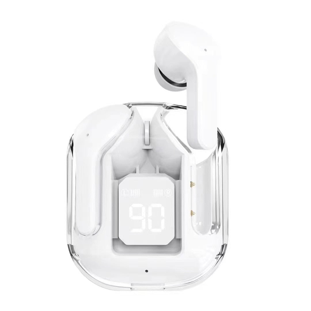 CrystalPods™ - Bluetooth Headphones Crystal Earbuds (Works with iPhone & Android)