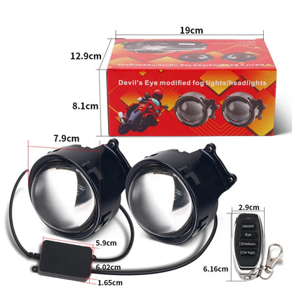 Dynamic LED Devil Eye Car Lights