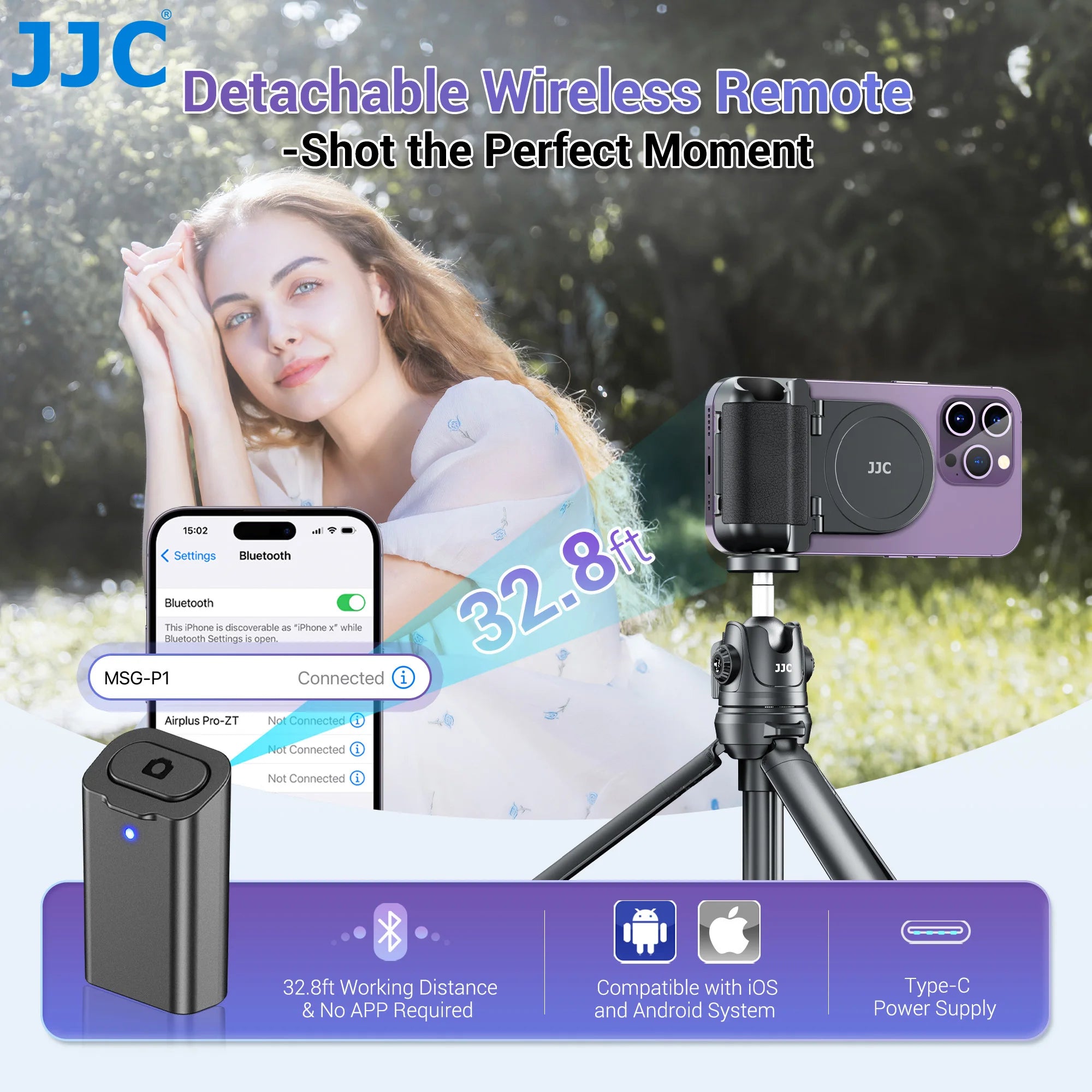 Magnetic Camera Handle Bluetooth Bracket