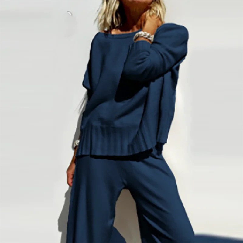 Heet Aanbod Zachte Kasjmier Informele Trui Set