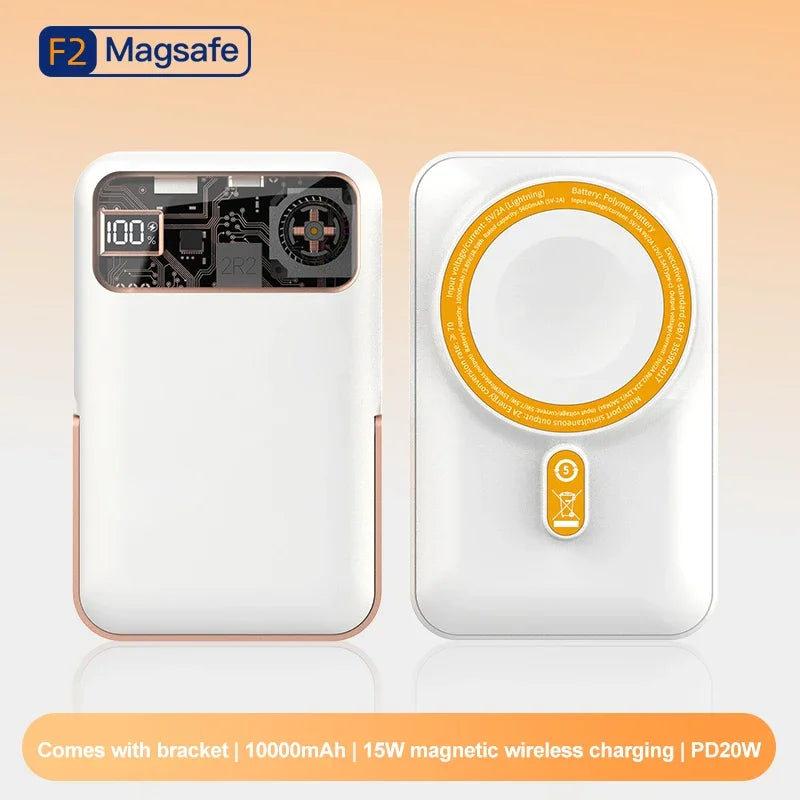 Magnetic Power Bank Portable With Frame For iPhone