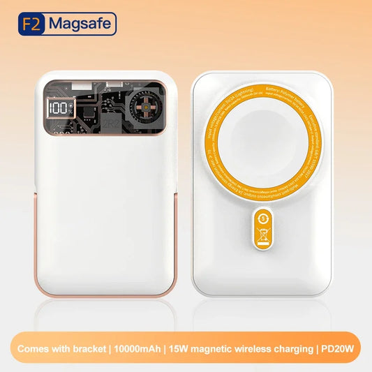 Magnetic Power Bank Portable With Frame For iPhone