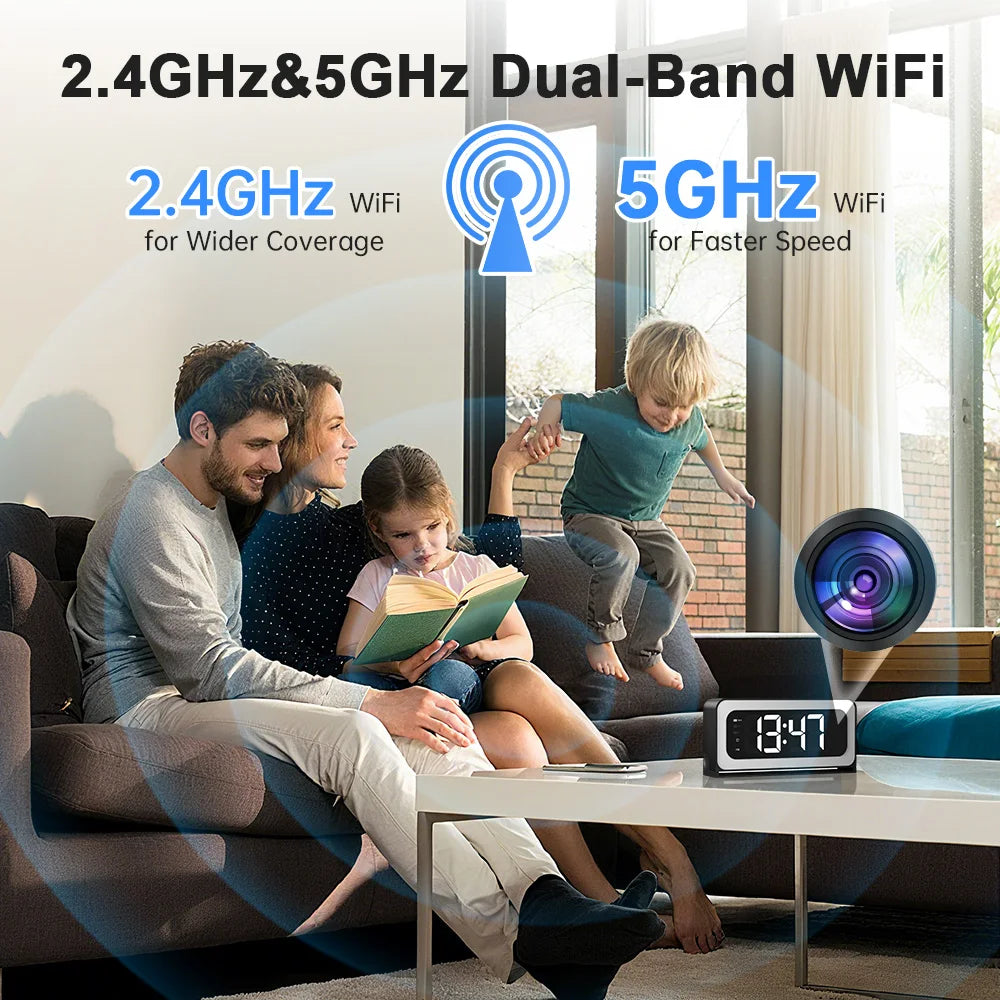 SafeView Surveillance Clock