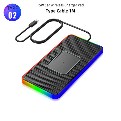 Car Wireless Charging Pad
