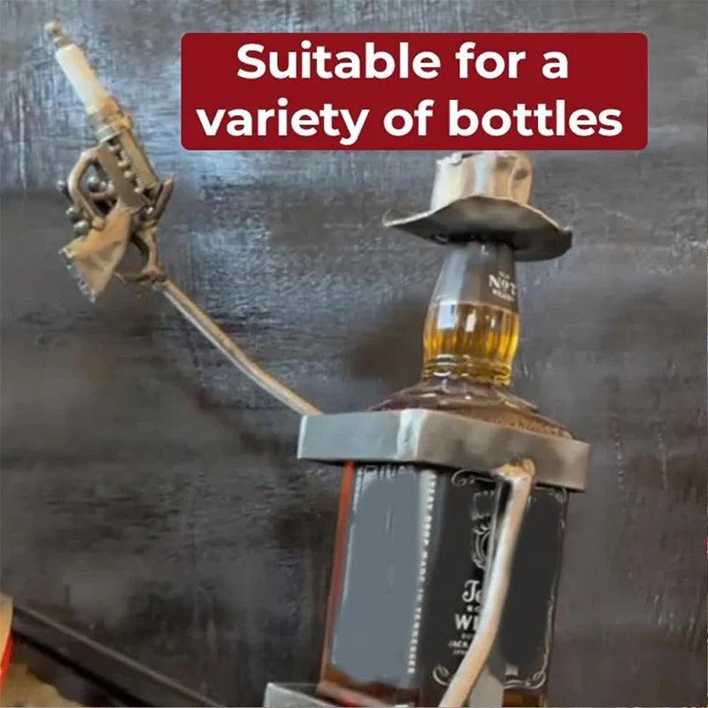 Skull Bottle Rack