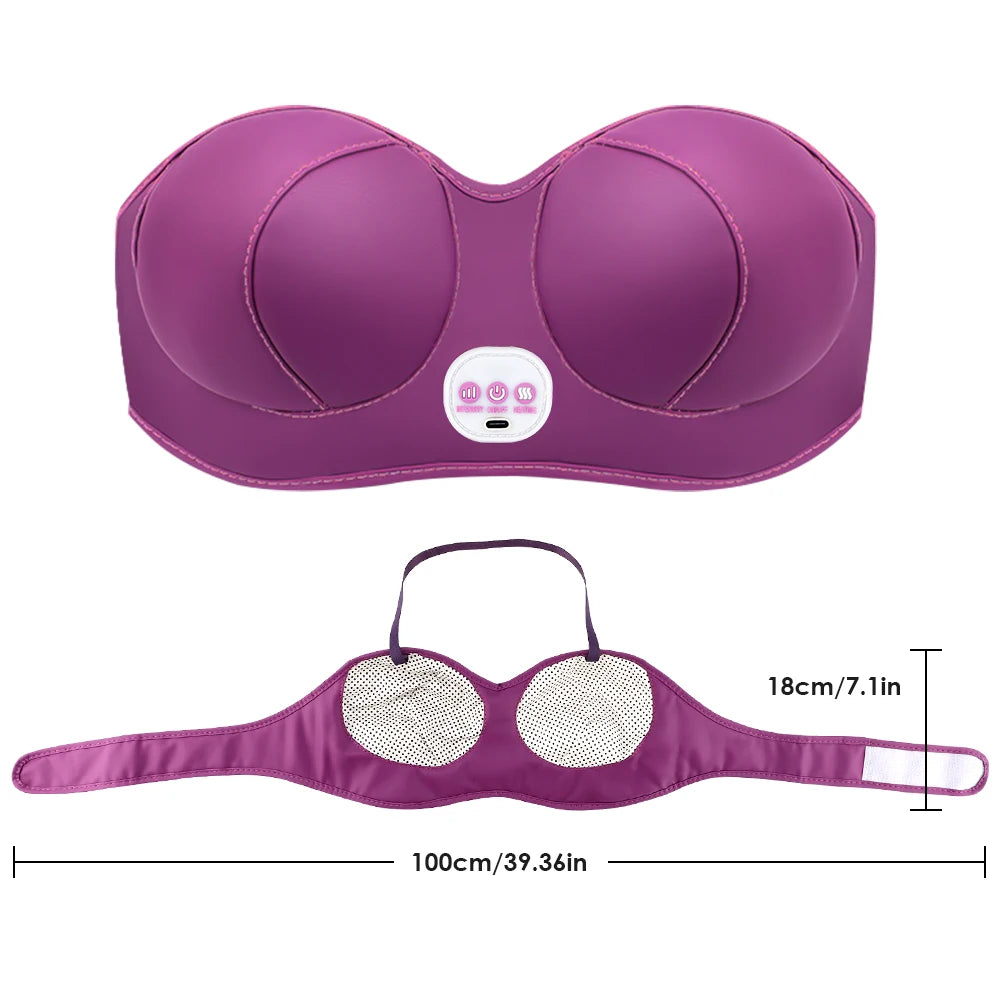 Zaho™ EMS Bust Massager Bra