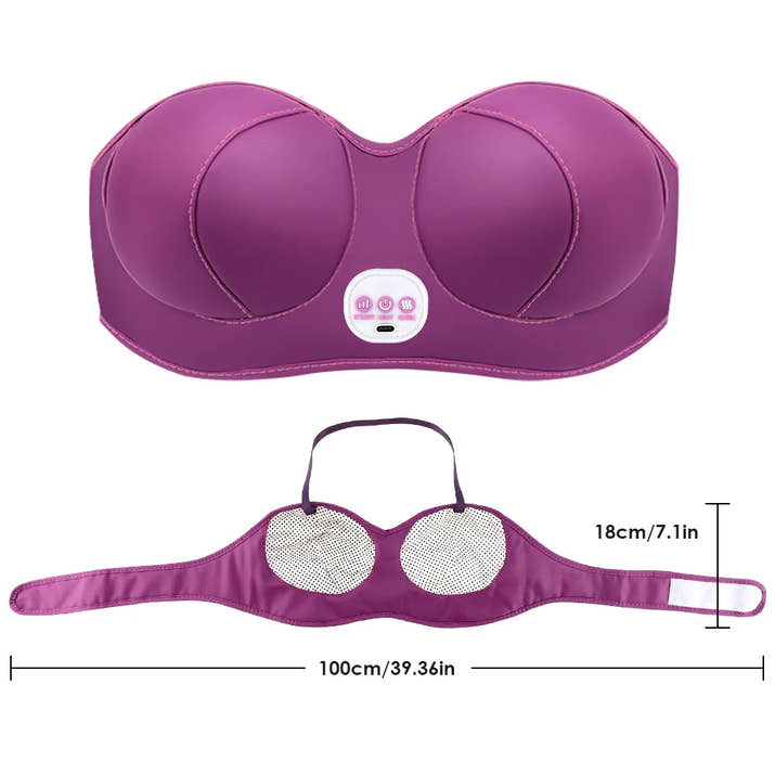 Zaho™ EMS Bust Massager Bra