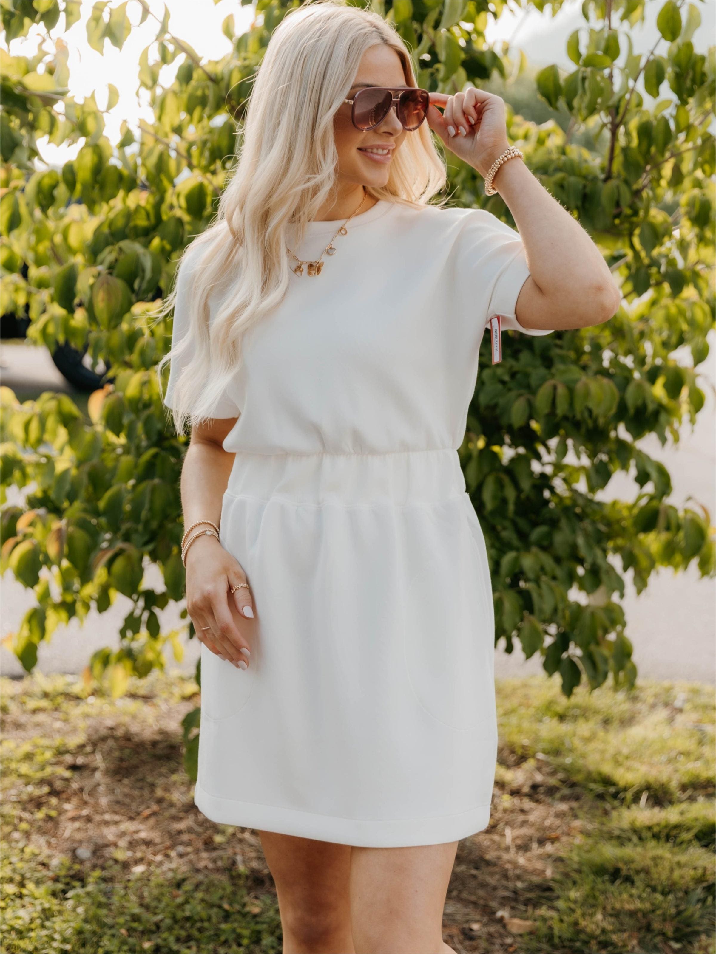 AirEssentials Cinched T-Shirt Dress (BUY 2 FREE SHIPPING)