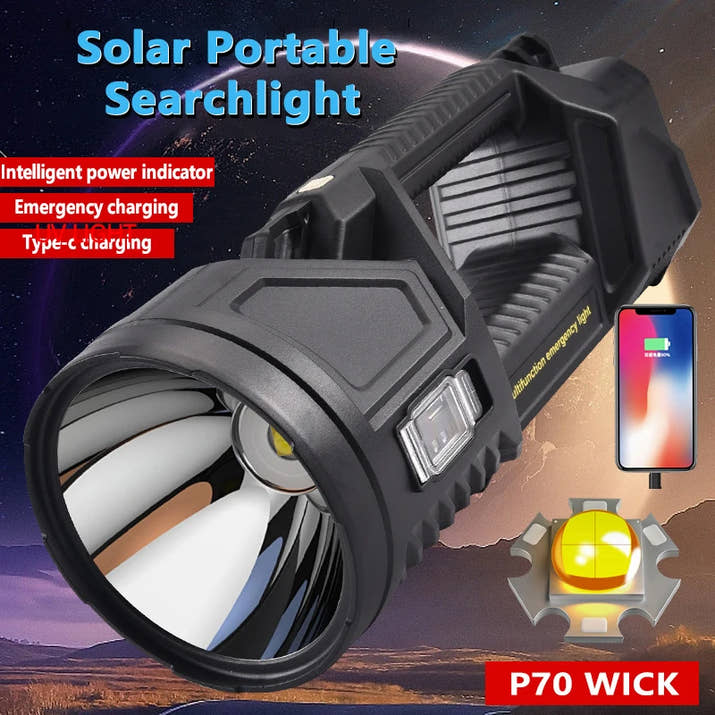 New German 1000000 lumens Waterproof Spot Lights Handheld Large searchlight