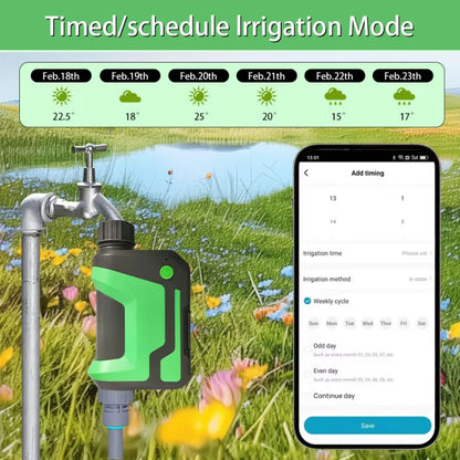 Wifi Smart Sprinkler Timer Garden Hose Watering System