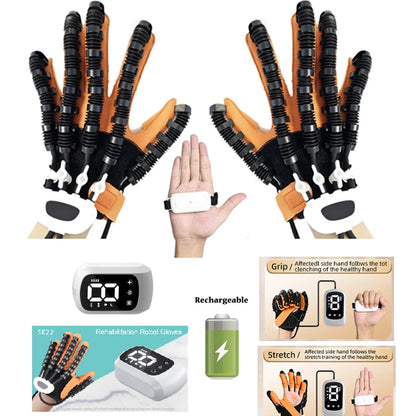 Hand Rehabilitation Robot Glove for Finger Therapy