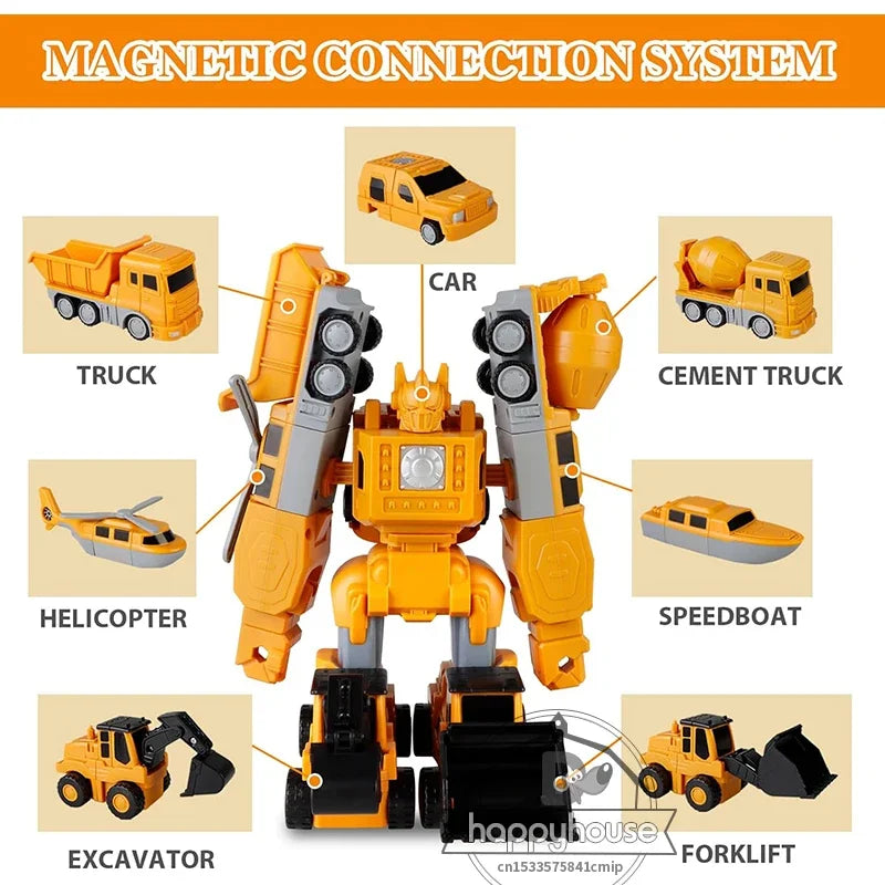 Magnetic RoboCar Set