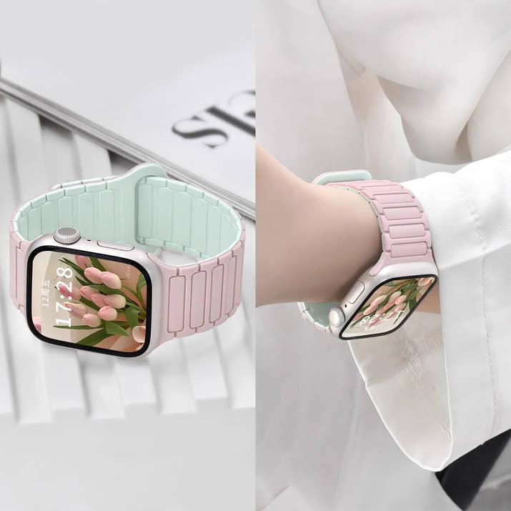 Magnetic Silicone Strap For Apple Watch