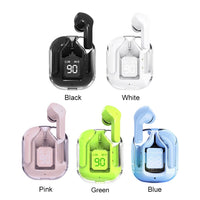 CrystalPods™ - Bluetooth Headphones Crystal Earbuds (Works with iPhone & Android)