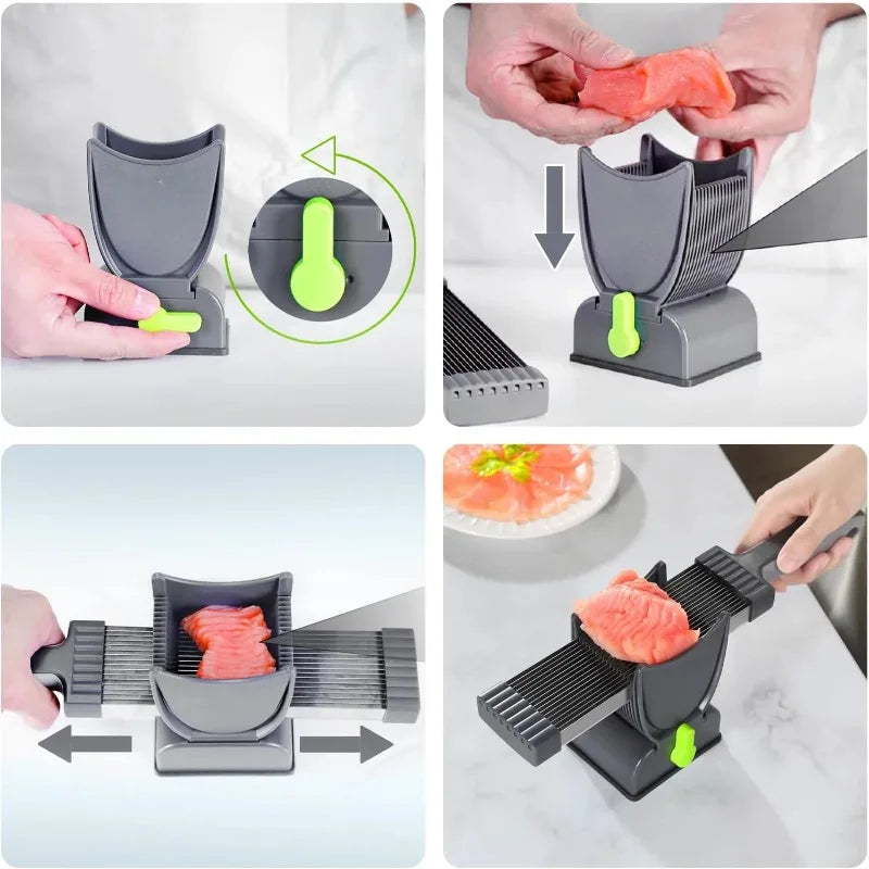 17 in 1 Fresh Meat Slicer Cleaver