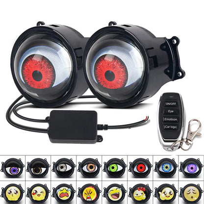 Dynamic LED Devil Eye Car Lights