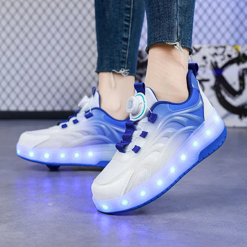 Led Light Roller Skate Shoes