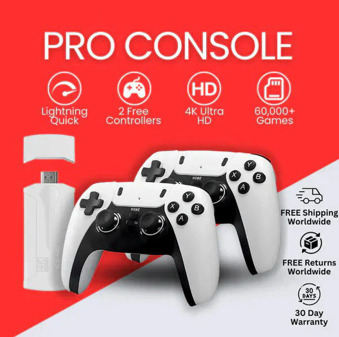 ZAHO® - 4K RETRO CONSOLE