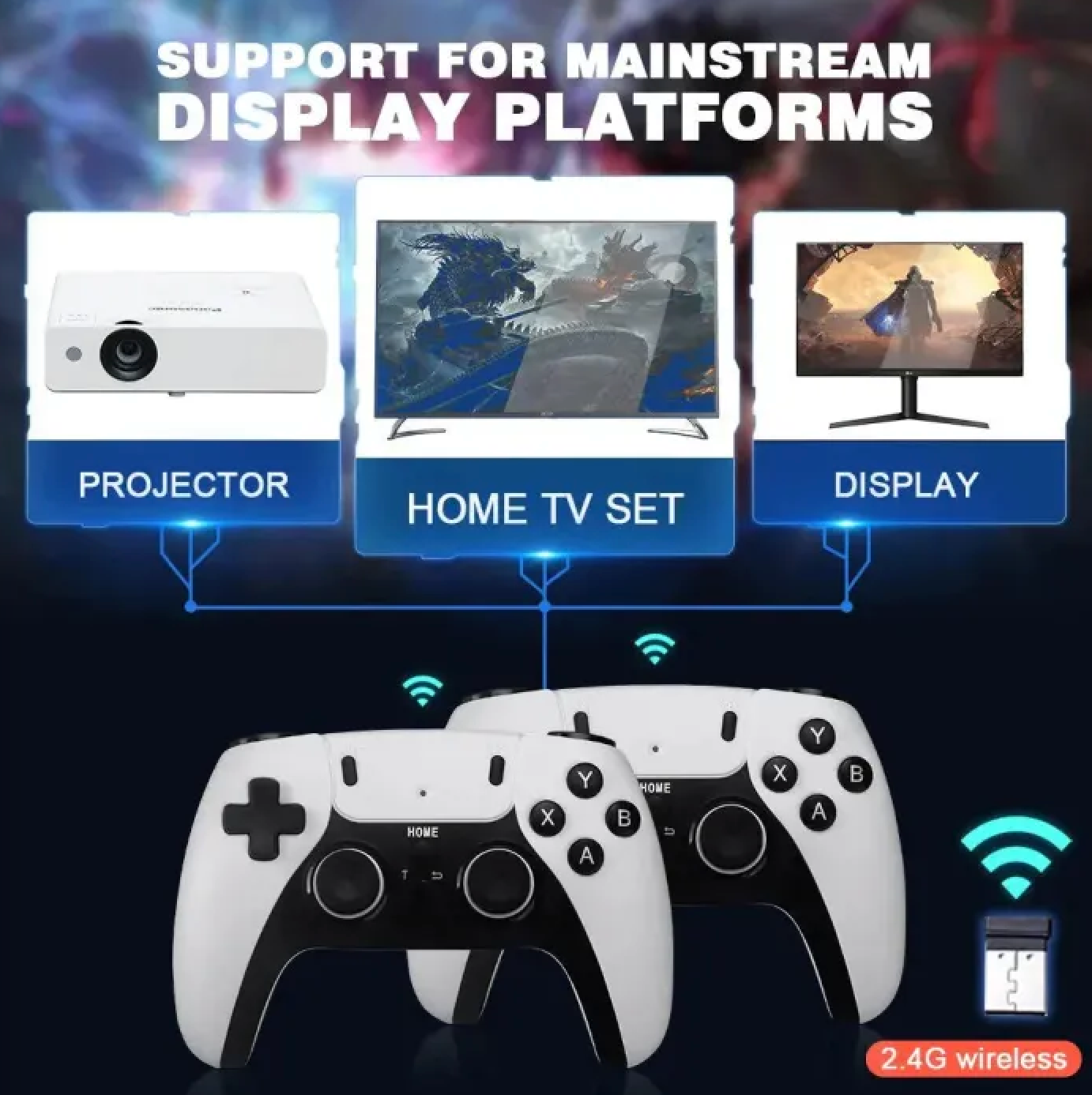 ZAHO® - 4K RETRO CONSOLE