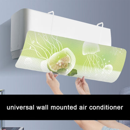 Air-conditioning draught excluder