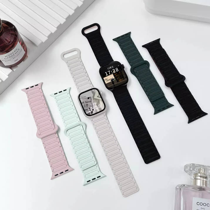 Magnetic Silicone Strap For Apple Watch