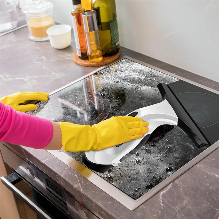 Rechargeable Window Vacuum Cleaner with Squeegee