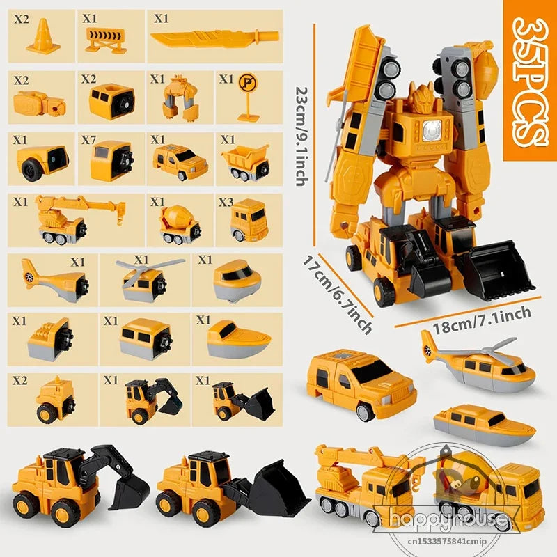 Magnetic RoboCar Set