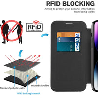Transparent Electroplated Magnetic Leather Flip Case