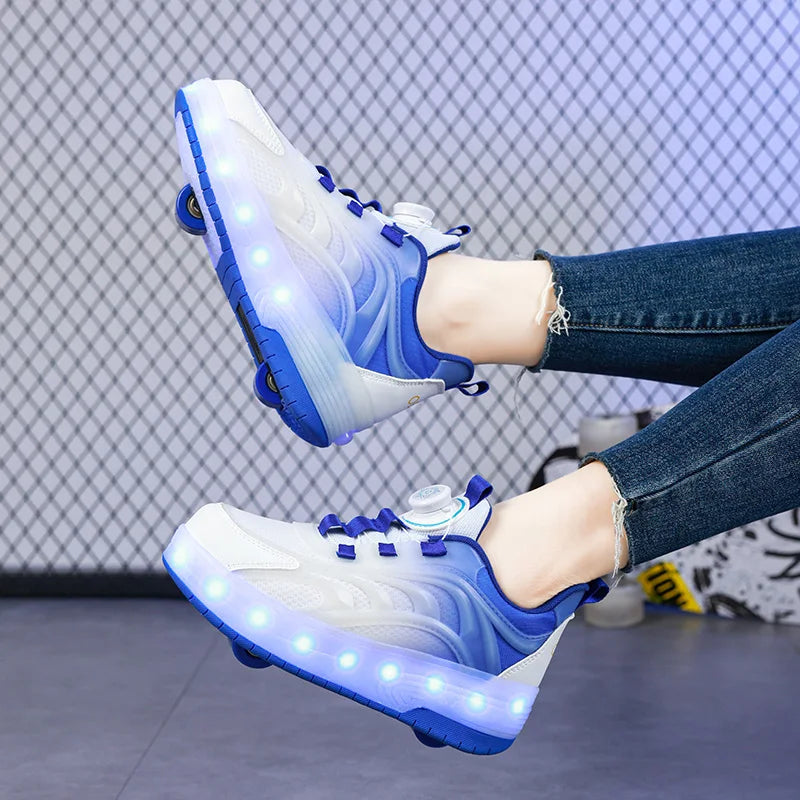 Led Light Roller Skate Shoes