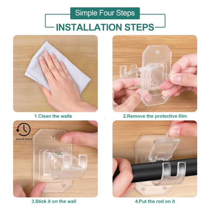 Zaho™ Self-Adhesive Hook System